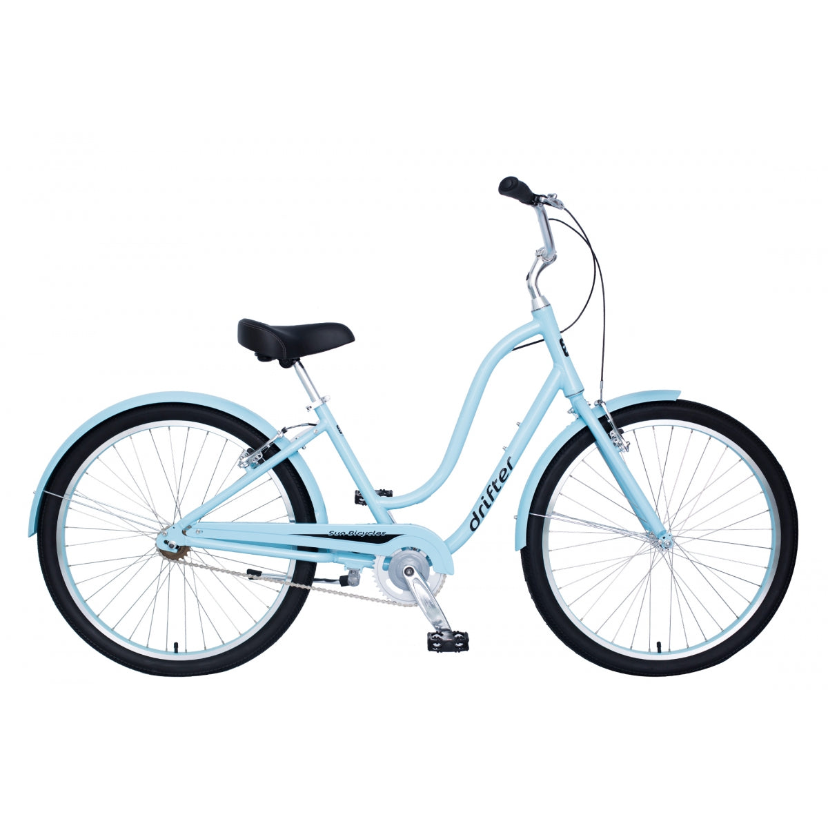 SUN BICYCLES BIKE SUN DRIFrontER ALY L17.5 (I) 1sp LIGHT-AQUA - SUN BICYCLES