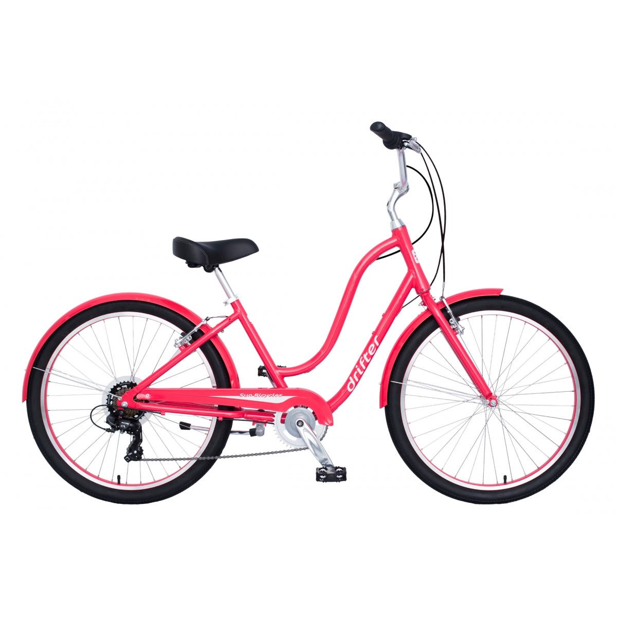 SUN BICYCLES BIKE SUN DRIFrontER ALY L17.5 (I) 7sp CORAL - SUN BICYCLES