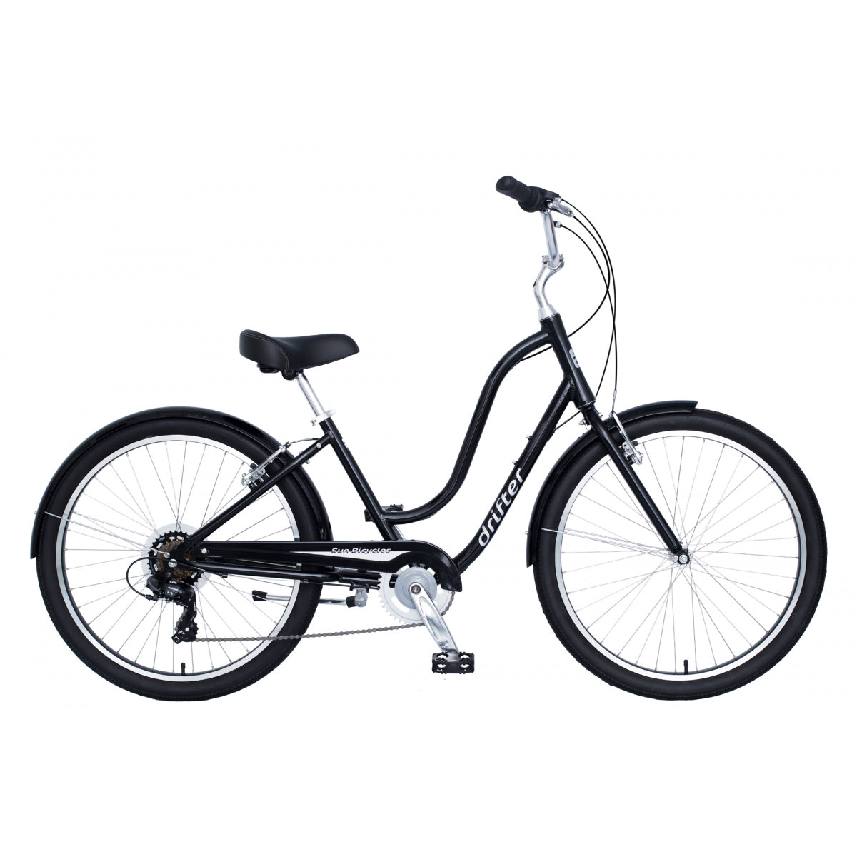 SUN BICYCLES BIKE SUN DRIFrontER ALY L17.5 (I) 7sp BK-MET - SUN BICYCLES