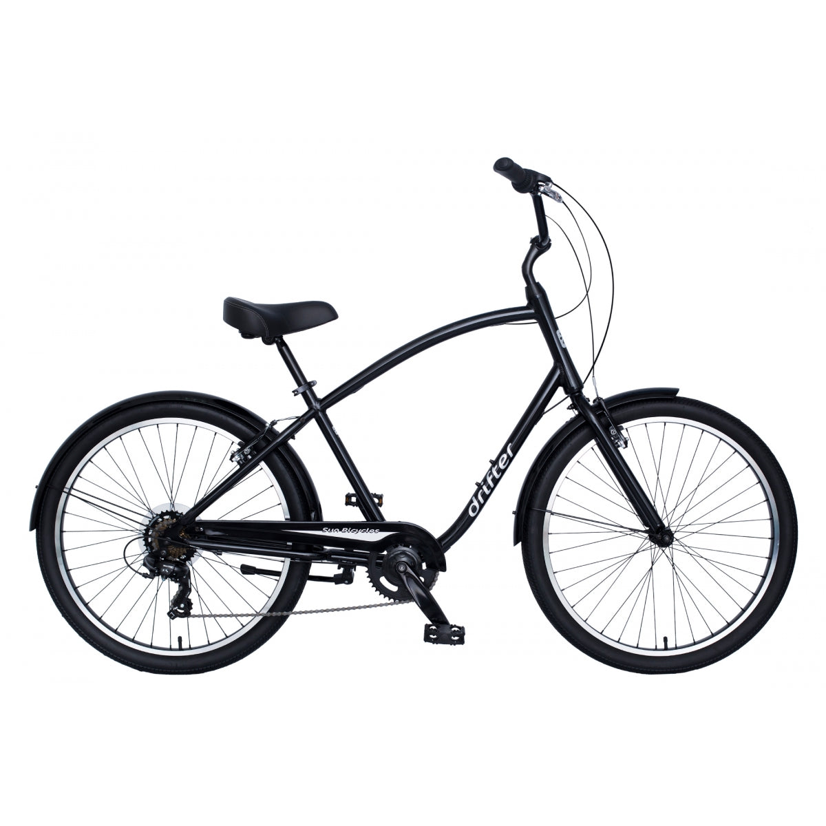 SUN BICYCLES BIKE SUN DRIFrontER ALY M19 (I) 7sp BK-MET - SUN BICYCLES