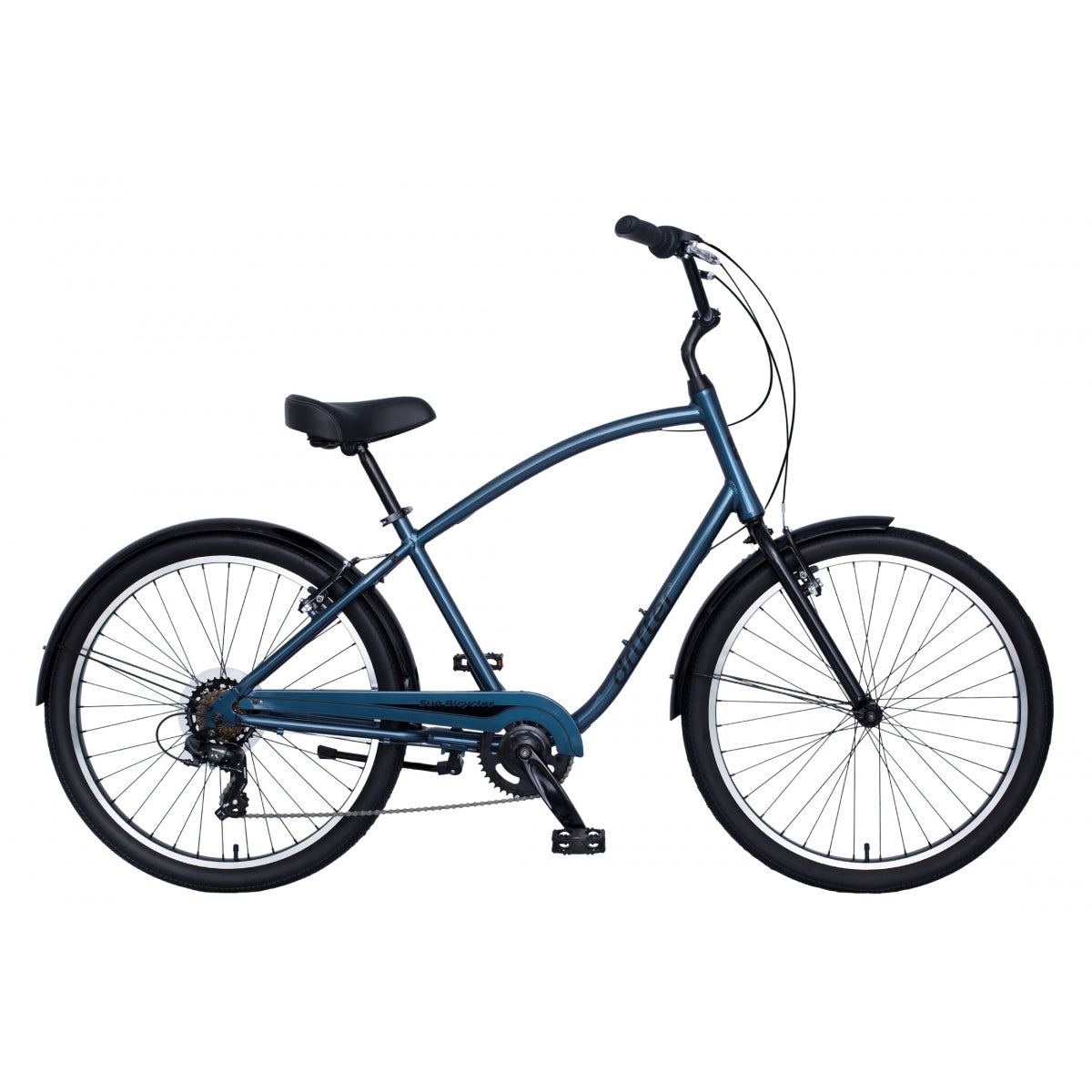 SUN BICYCLES BIKE SUN DRIFrontER ALY M19 (I) 7sp STEEL-BU/BK-MET - SUN BICYCLES