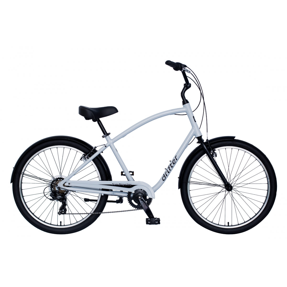SUN BICYCLES BIKE SUN DRIFrontER ALY M19 (I) 7sp CONCRETE-GY/BK-MET - SUN BICYCLES