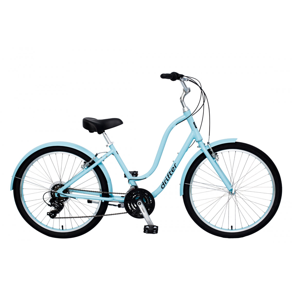 SUN BICYCLES BIKE SUN DRIFrontER ALY L17.5 (I) 21sp LIGHT-AQUA - SUN BICYCLES