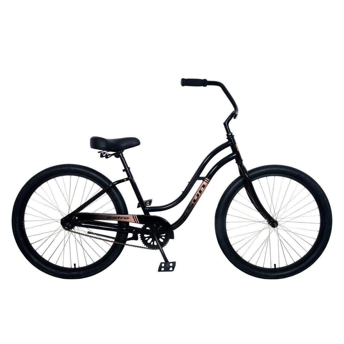 SUN BICYCLES BIKE SUN RETRO STL L16 CB JET-BK - SUN BICYCLES