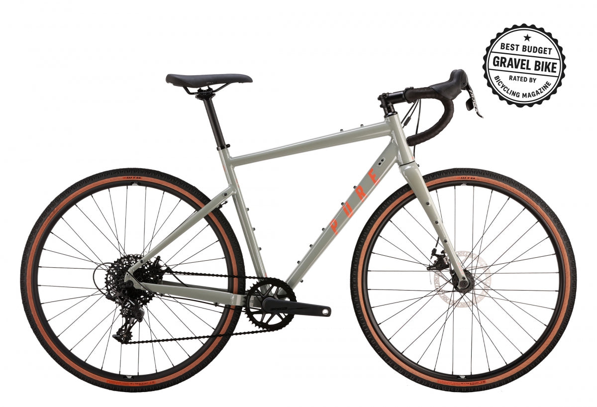PURE CYCLES BIKE PURE ADVENTURE AL 700xM51/MD 11sAGAVE (O) - PURE CYCLES