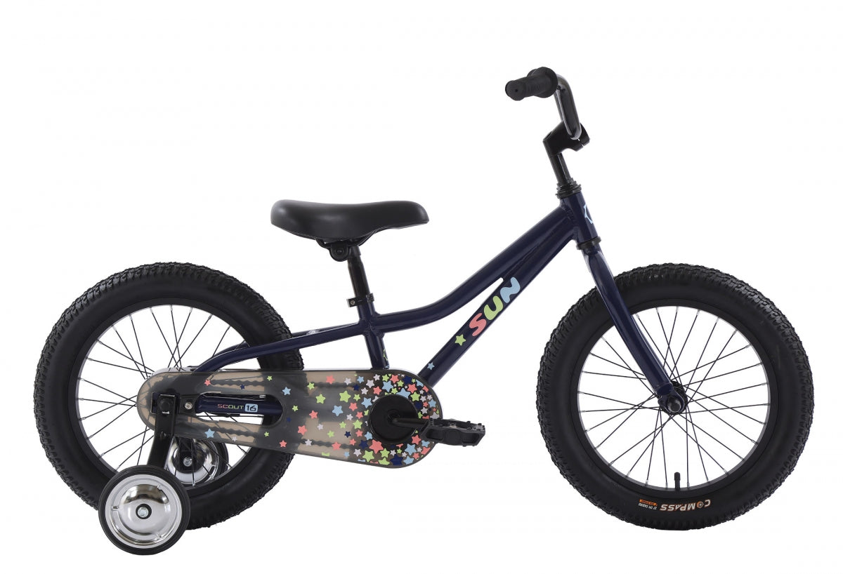 SUN BICYCLES BIKE SUN SCOUT-16 CB DENIM-BU - SUN BICYCLES