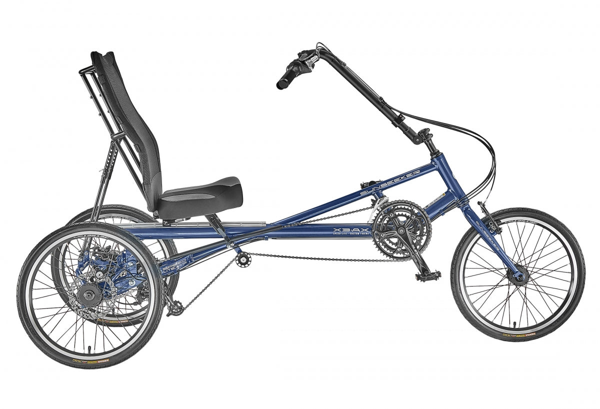 SUN SEEKER BIKE SUN SKR X3 AX TRIKE 08 20/20 FUSN BLU - SUN SEEKER