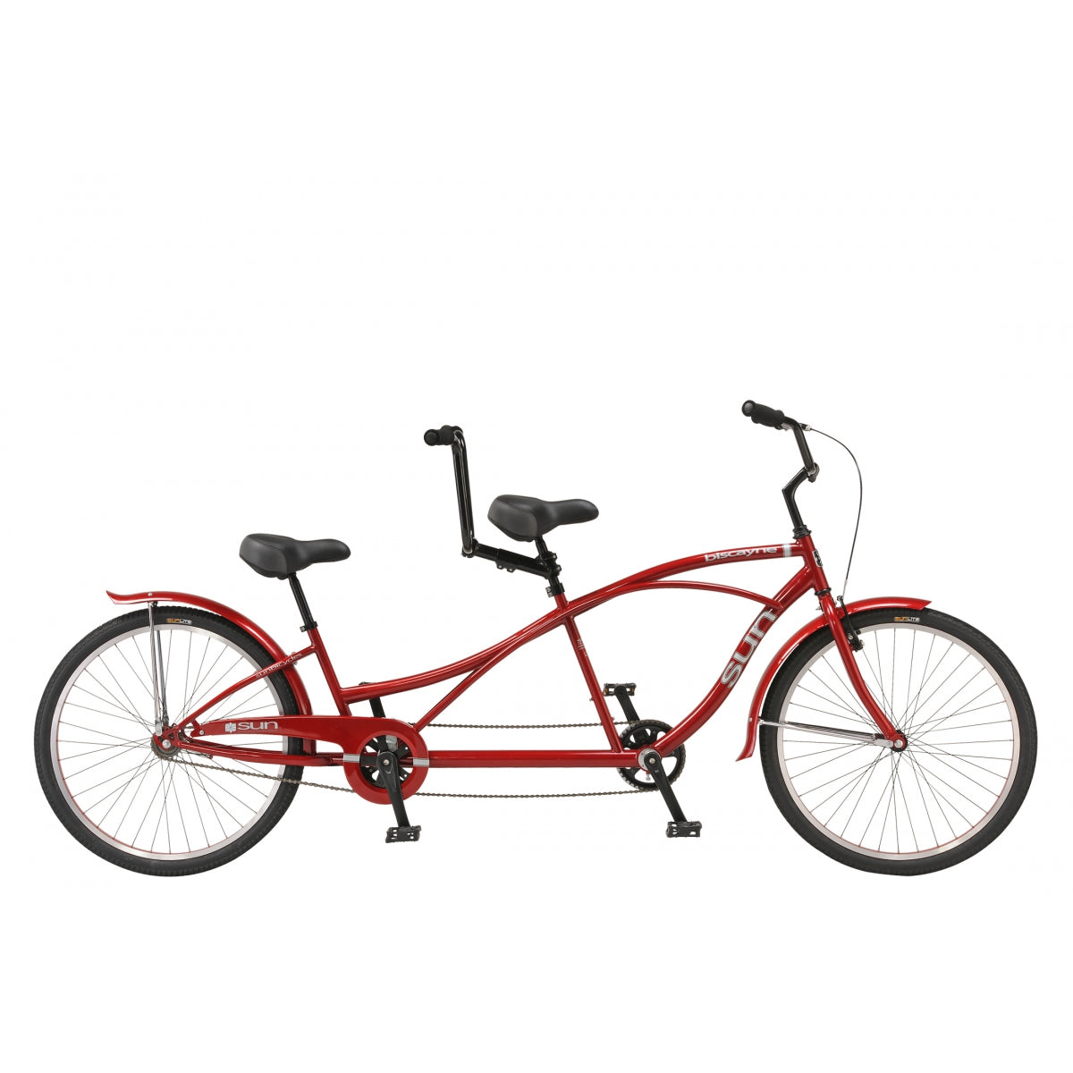 SUN BICYCLES BIKE SUN BISCAYNE TANDEM CB MET-RED 09 - SUN BICYCLES