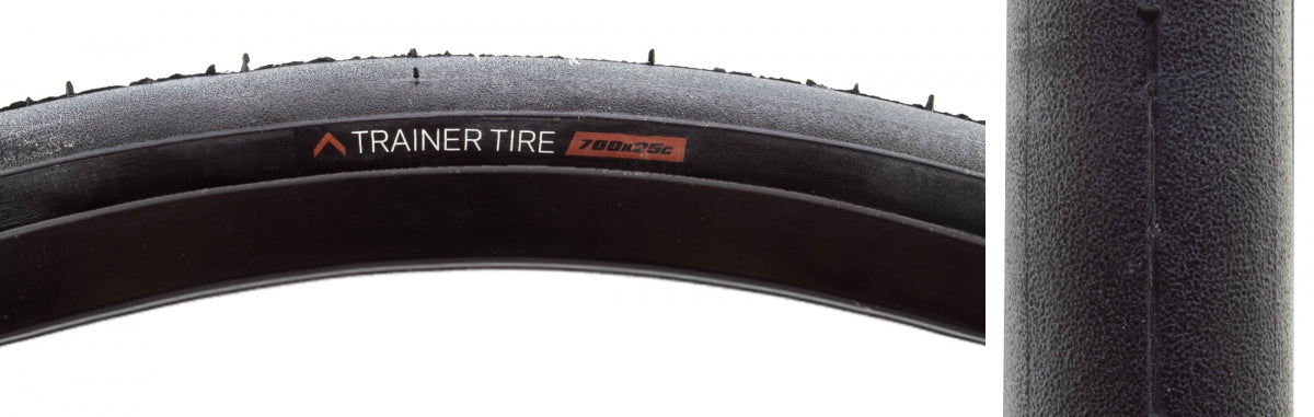 KOM CYCLING TRAINER KOM TIRE 700x25 BK TT01 FOLDING - KOM CYCLING