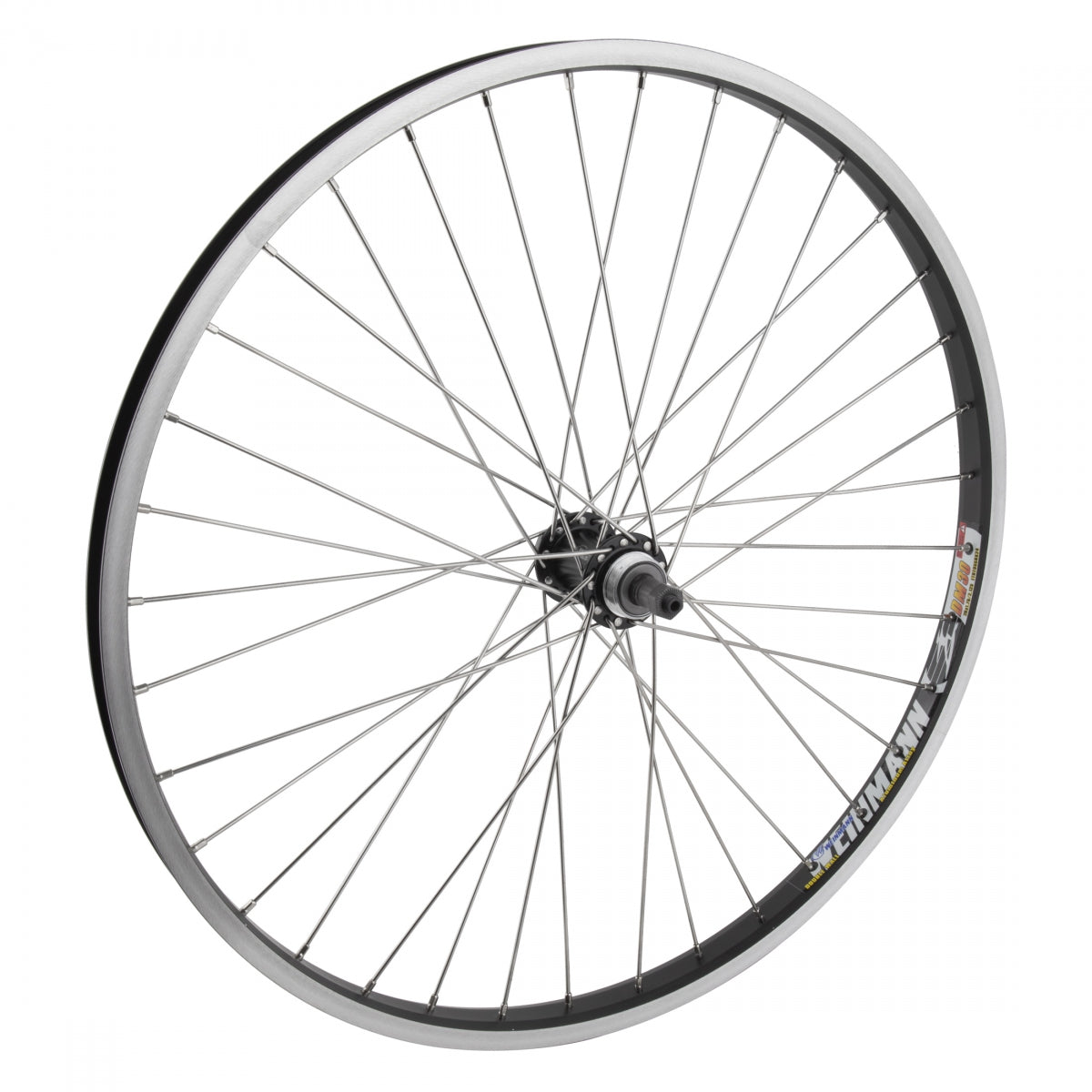 WHEEL MASTER WHL Rear 26x1.75 559x24 WEI DM30 BK 36 ALY FW 5/6/7sp QR BK 135mm 12gSS - WHEEL MASTER