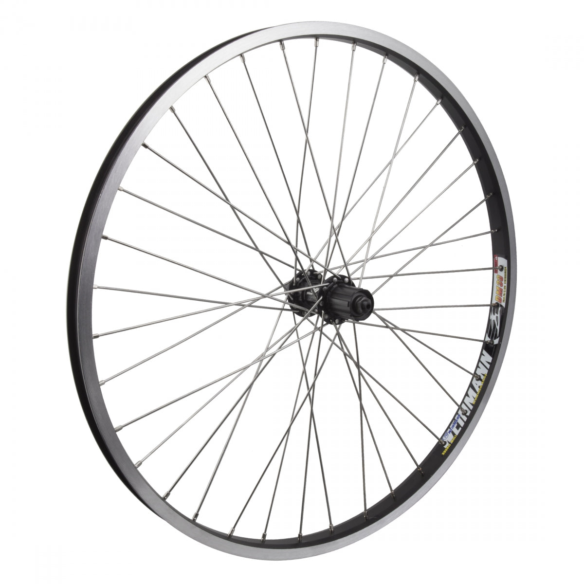 WHEEL MASTER WHL Rear 26x1.75 559x24 WEI DM30 BK 36 ALY 8-10sCAS BK 135mm 12gSS - WHEEL MASTER