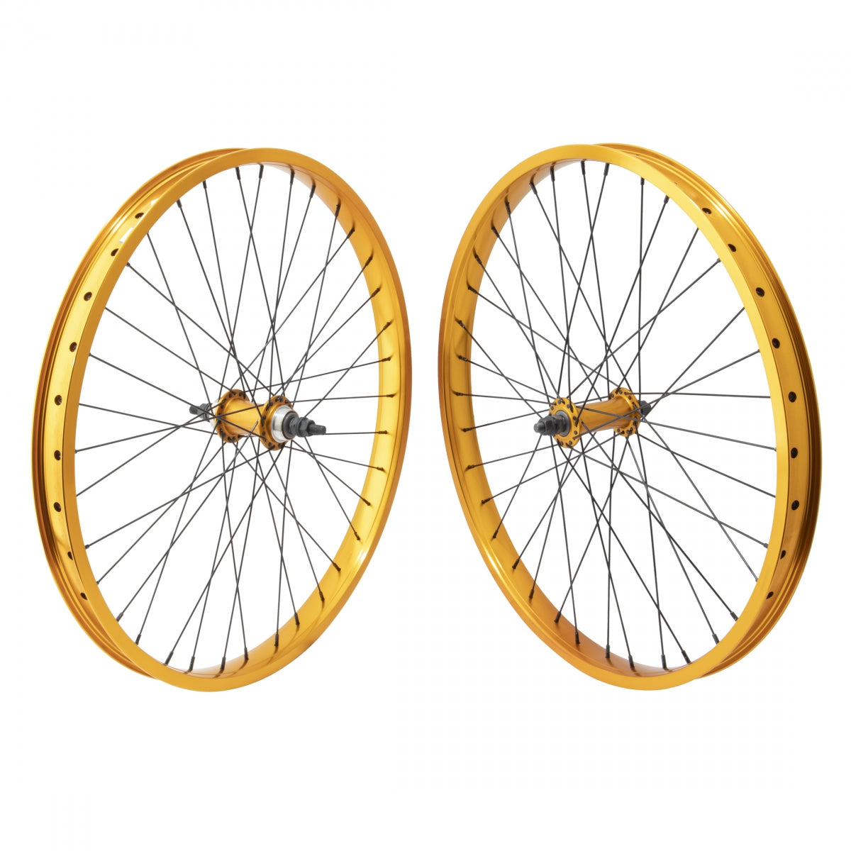 SE BIKES WHL PR 24x1.75 507x32 SE BIKES SO CAL FLYER(22) GD NMSW 36 1s FF LOOSE 3/8 GD 110mm 14gBK - SE BIKES
