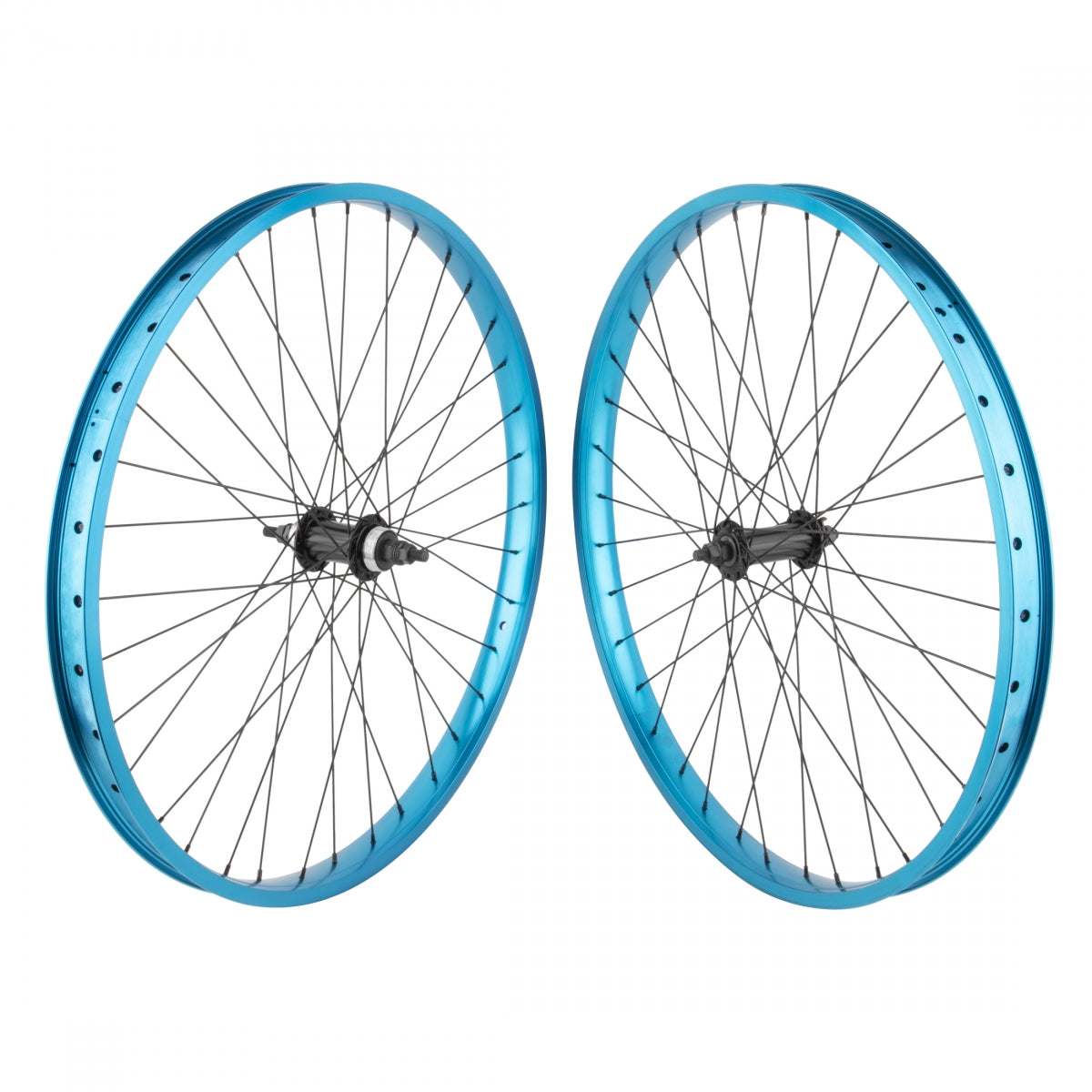 SE BIKES WHL PR 26x1.75 559x32 SE BIKES BLOCKS FLYER(22) BU NMSW 36 1s FW LOOSE(F) SEAL(R) 3/8 BK 110mm SS2.0BK - SE BIKES