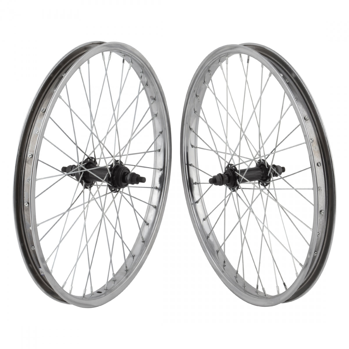 WHEEL MASTER WHL PR 20x1.75 406x24 STL CP 36 STL 1sFW BO 3/8 BK 110mm 14gUCP - WHEEL MASTER