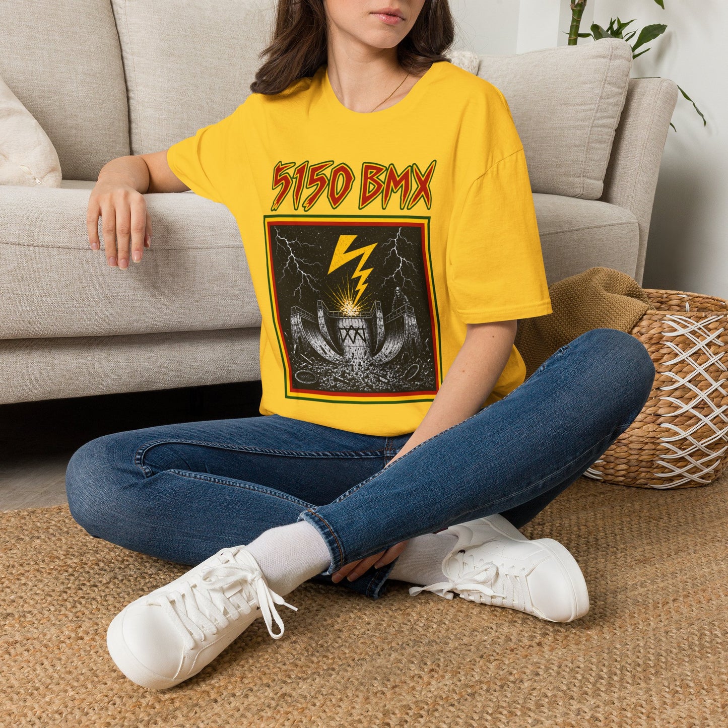 5150bmx "Bike Brains" Tee