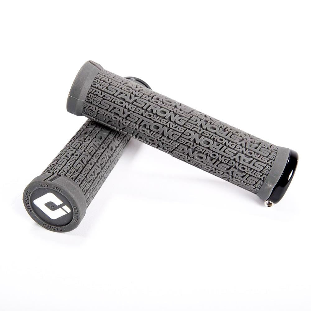 Stay Strong x ODI Reactiv Lock On Grips available at 5150bmx.com