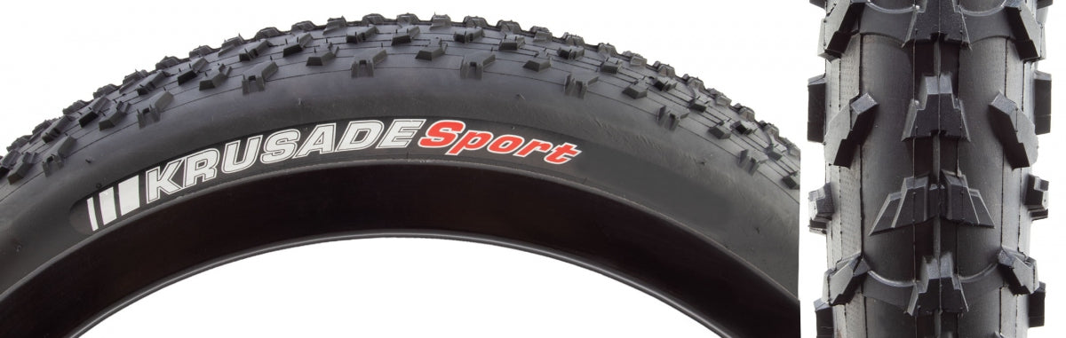 KENDA TIRE KEN KRUSADE SPORT 20x4.0 BK/BK SRC/60 WIRE - KENDA
