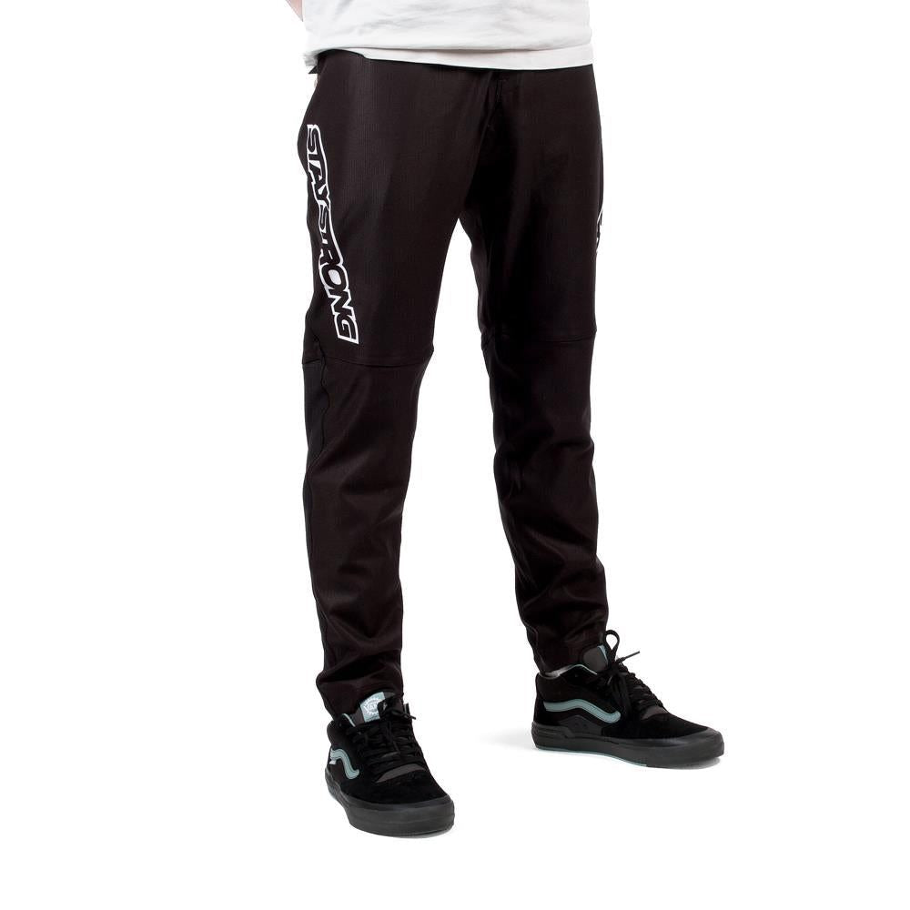 Stay Strong V3 Race Pants - Black/White available at 5150bmx.com