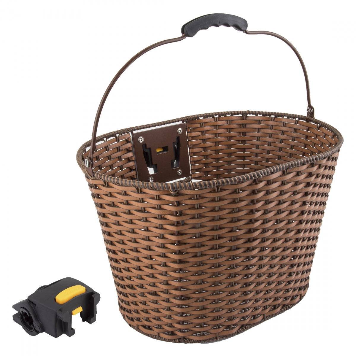 SUNLITE BASKET SUNLT Front RATTAN Q/R STD BRN w/BRACKET - SUNLITE