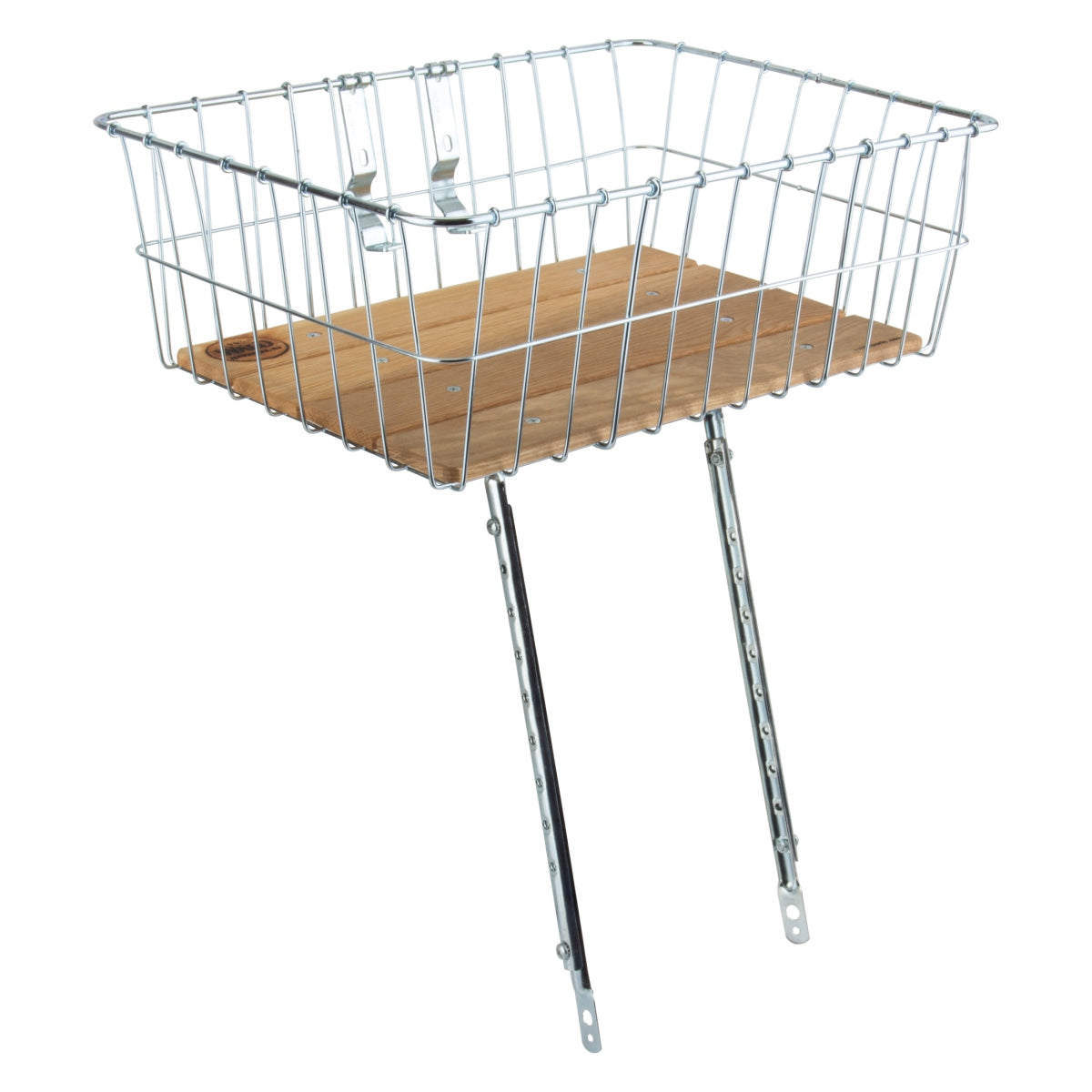 WALD PRODUCTS BASKET WALD 1392WW STD LARGE-18x13x6 WOODY w/MULTIFIT BRACES + 2pc HB CLAMPS FOR UP TO 31.8mm HB - WALD PRODUCTS