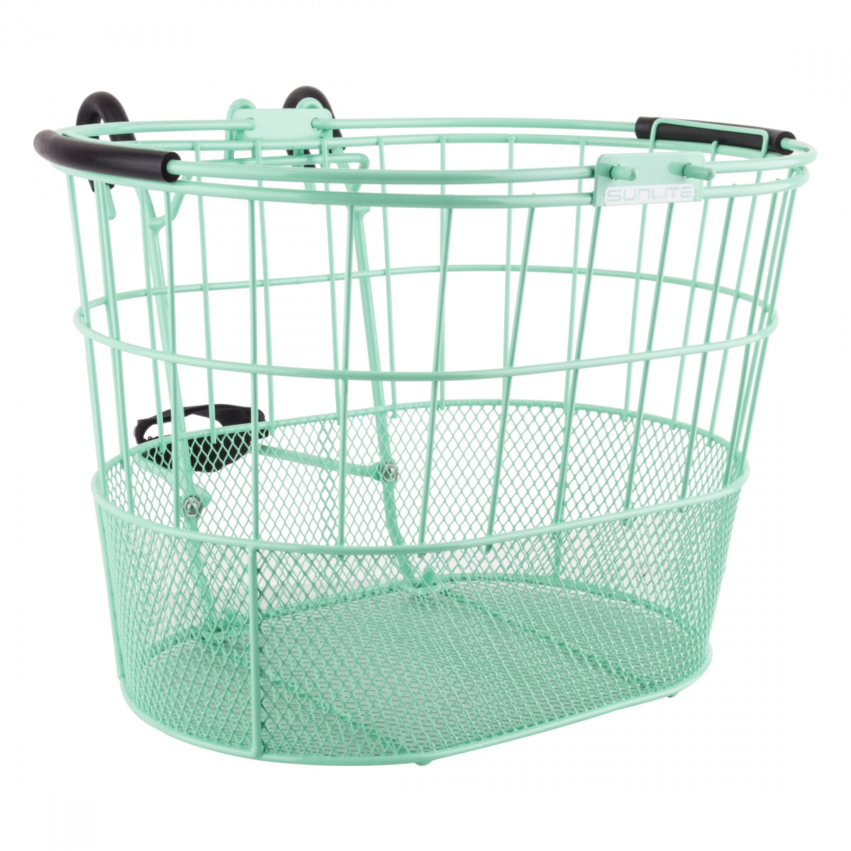 SUNLITE BASKET SUNLT Front WIRE/MESH OVAL L/O STD S-GN w/BRACKET - SUNLITE