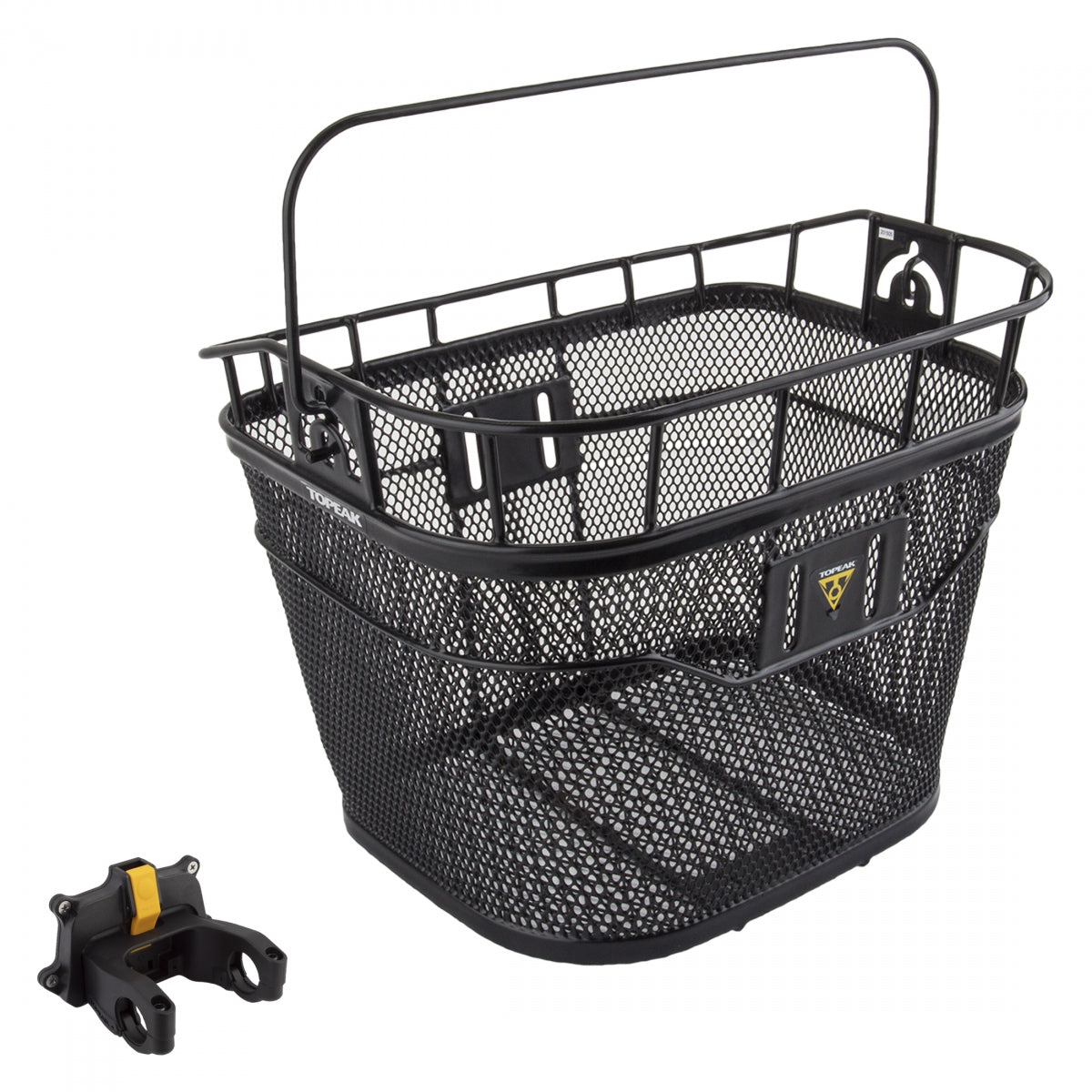 TOPEAK BASKET TOPEAK HBAR W/FIXER 3e 13x10x10 E-BIKE COMPATIBLE - TOPEAK