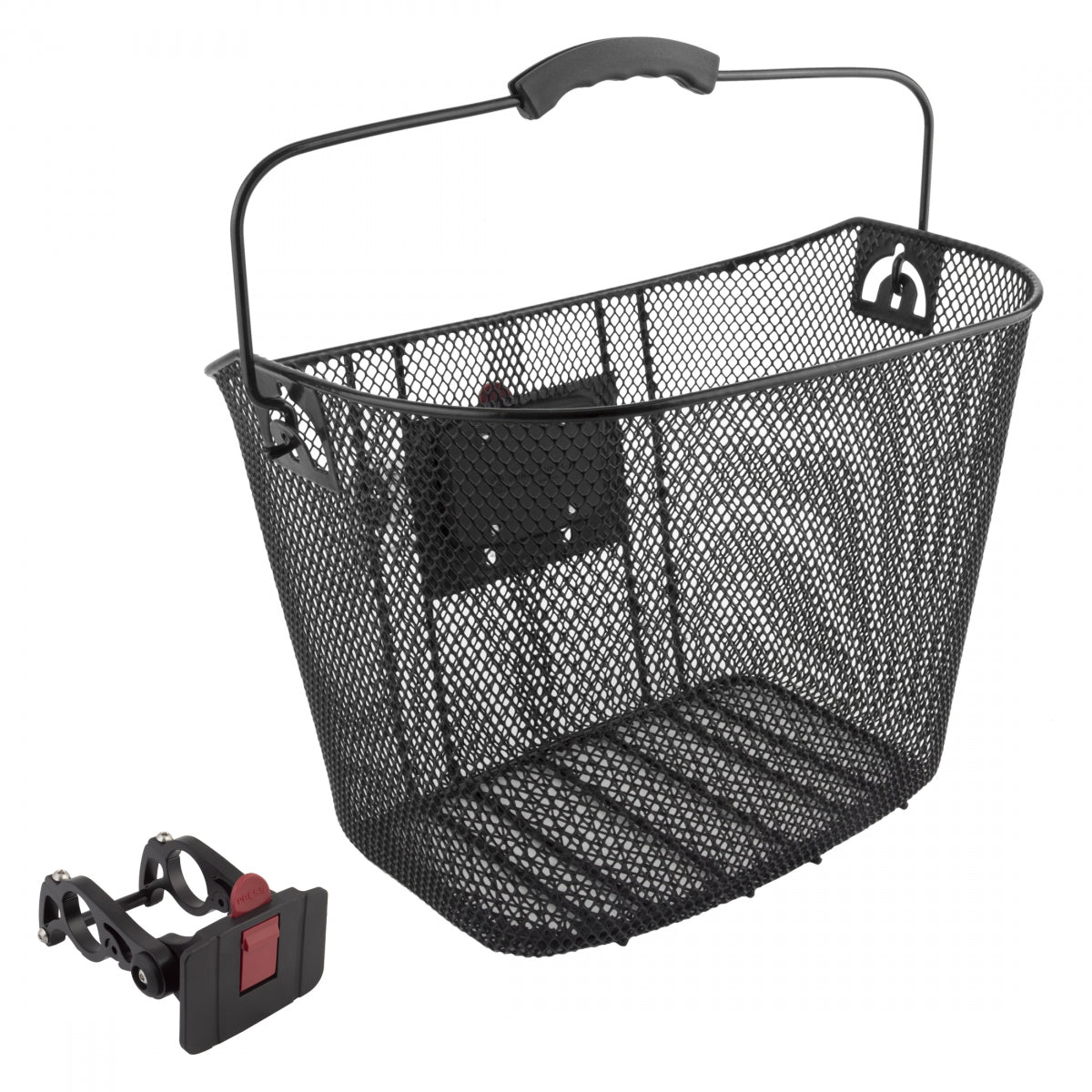 SUNLITE BASKET SUNLT Front MESH Q/R BK 22.2/31.8 w/DLX ALY BRACKET - SUNLITE