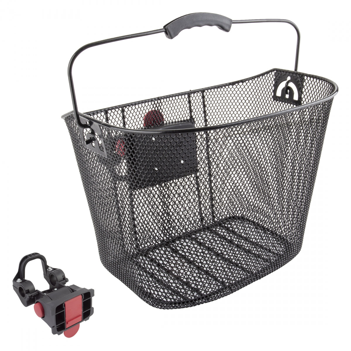 SUNLITE BASKET SUNLT Front MESH Q/R BK 22.2/31.8 w/BRACKET - SUNLITE