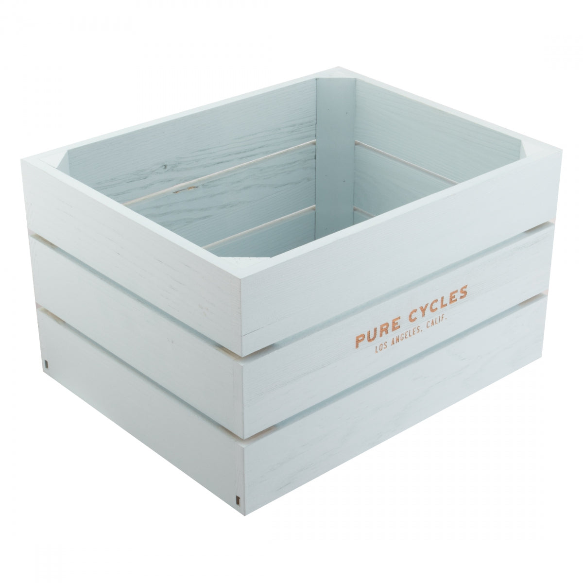 PURE CYCLES BASKET PURE Rear WOOD RACTOP CITY CRATE 12.5x9.75x7.25 SF-GN - PURE CYCLES