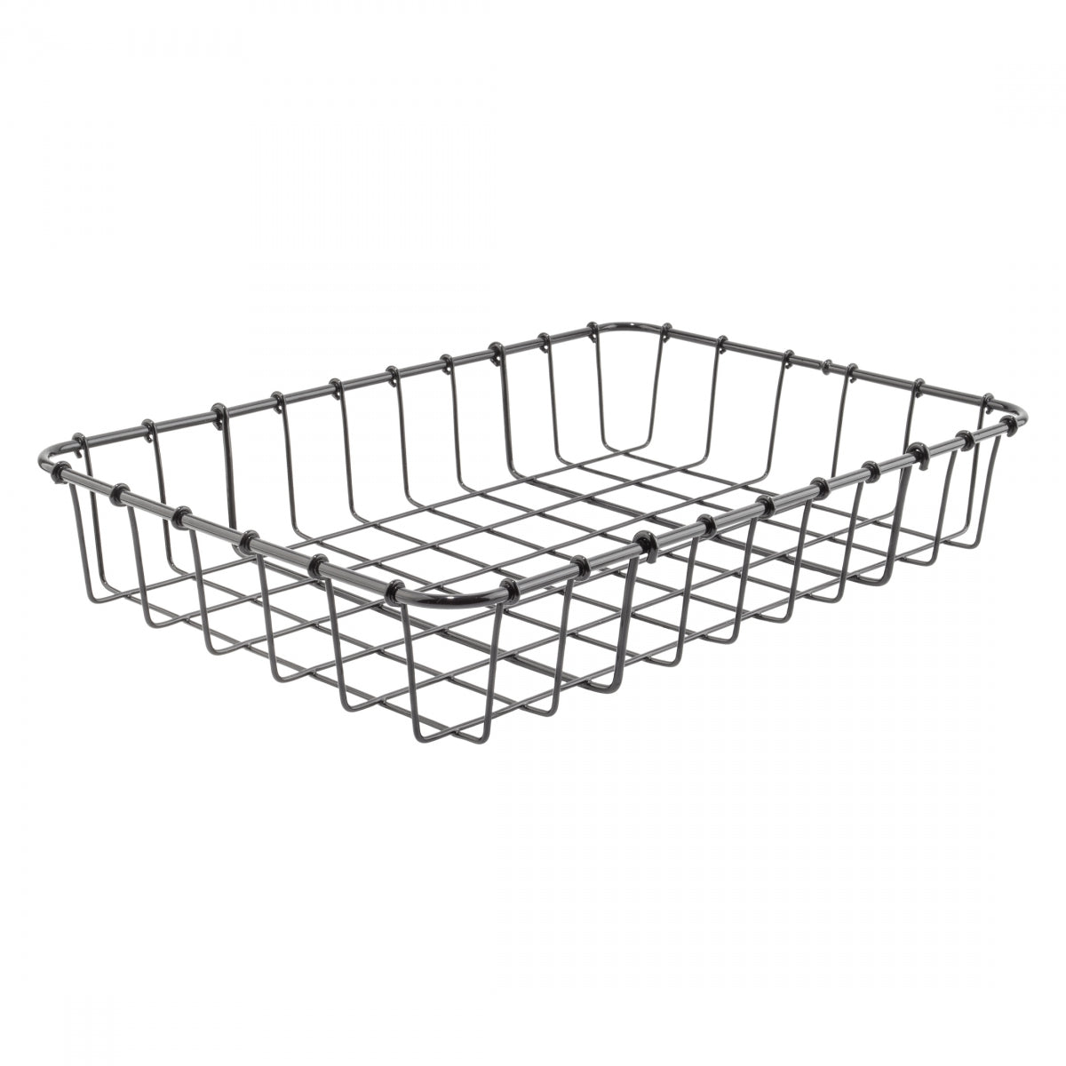 WALD PRODUCTS BASKET WALD #37 CURLED HALF-HEIGHT 14x9x3 NO/HDWR BK - WALD PRODUCTS