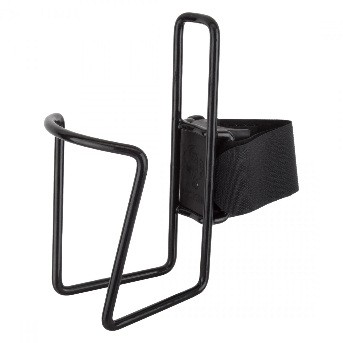 TWO FISH BOTTLE CAGE TWO FISH QR f/24oz VINYL BK - TWO FISH