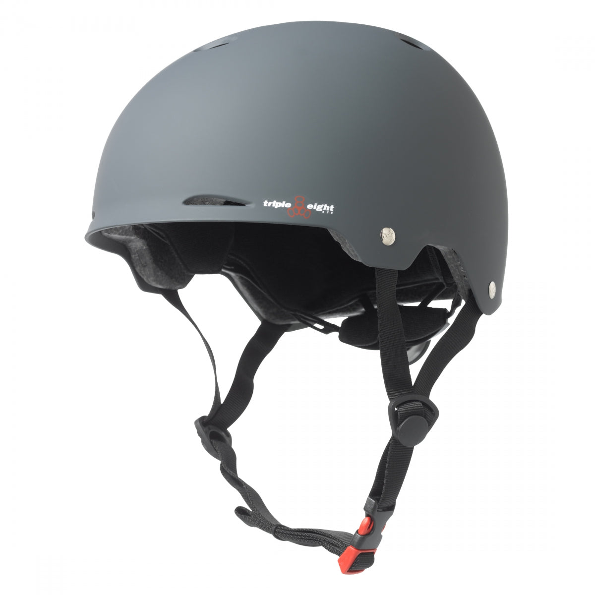 TRIPLE EIGHT HELMET TRIPLE8 GOTHAM DUAL CERT LG-XL GUN w/CONEHEAD EPS - TRIPLE EIGHT