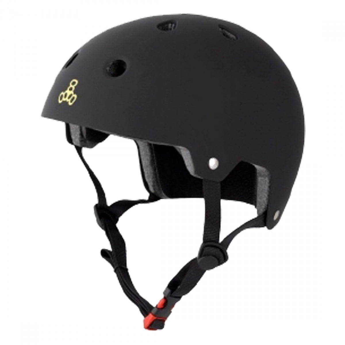 TRIPLE EIGHT HELMET TRIPLE8 DUAL CERT w/EPS XS-SM ALL-BK - TRIPLE EIGHT