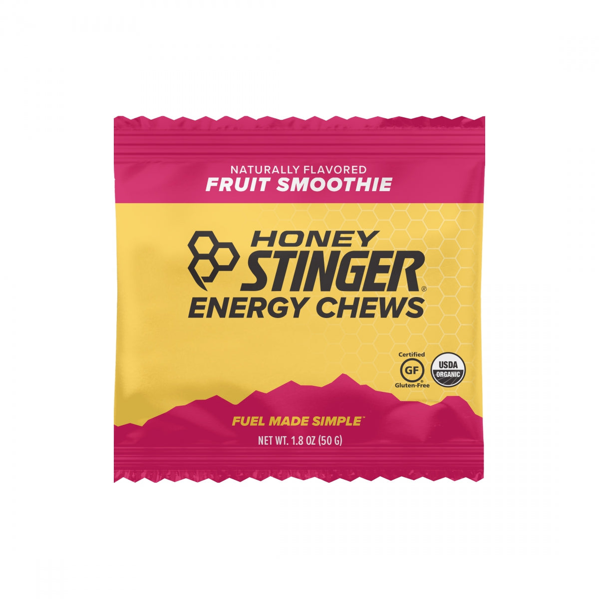 HONEY STINGER FOOD HS CHEW ORGANIC FRUIT MIX BXof12 - HONEY STINGER