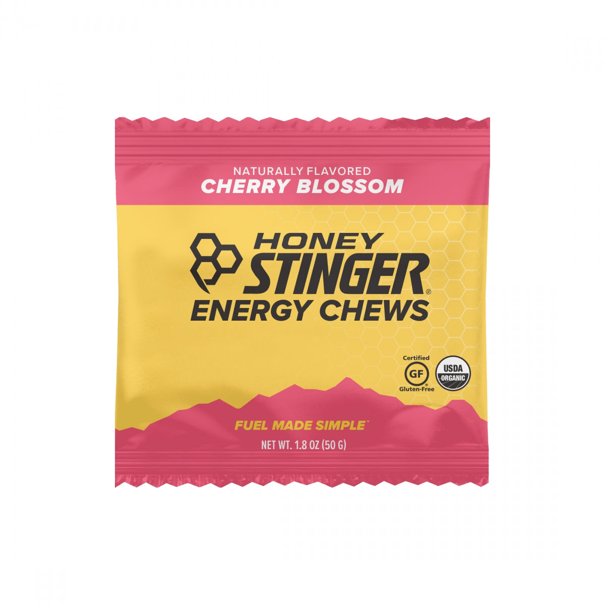 HONEY STINGER FOOD HS CHEW ORGANIC CHERearY BLOSSOM BXof12 - HONEY STINGER