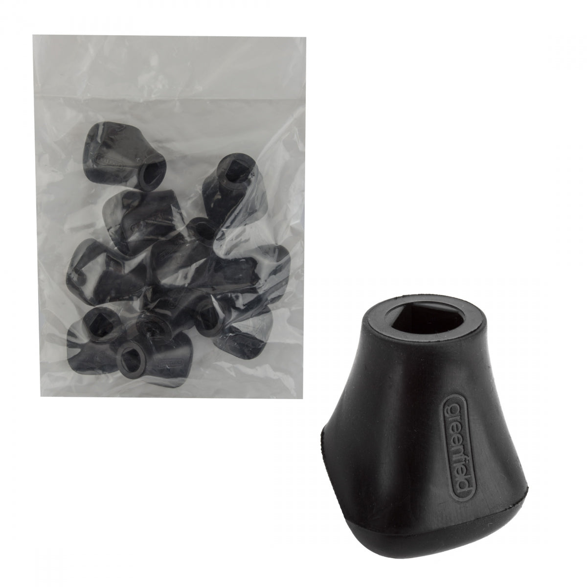GREENFIELD KICKSTAND GREENFIELD RUBBER FOOT ONLY BGof10 - GREENFIELD