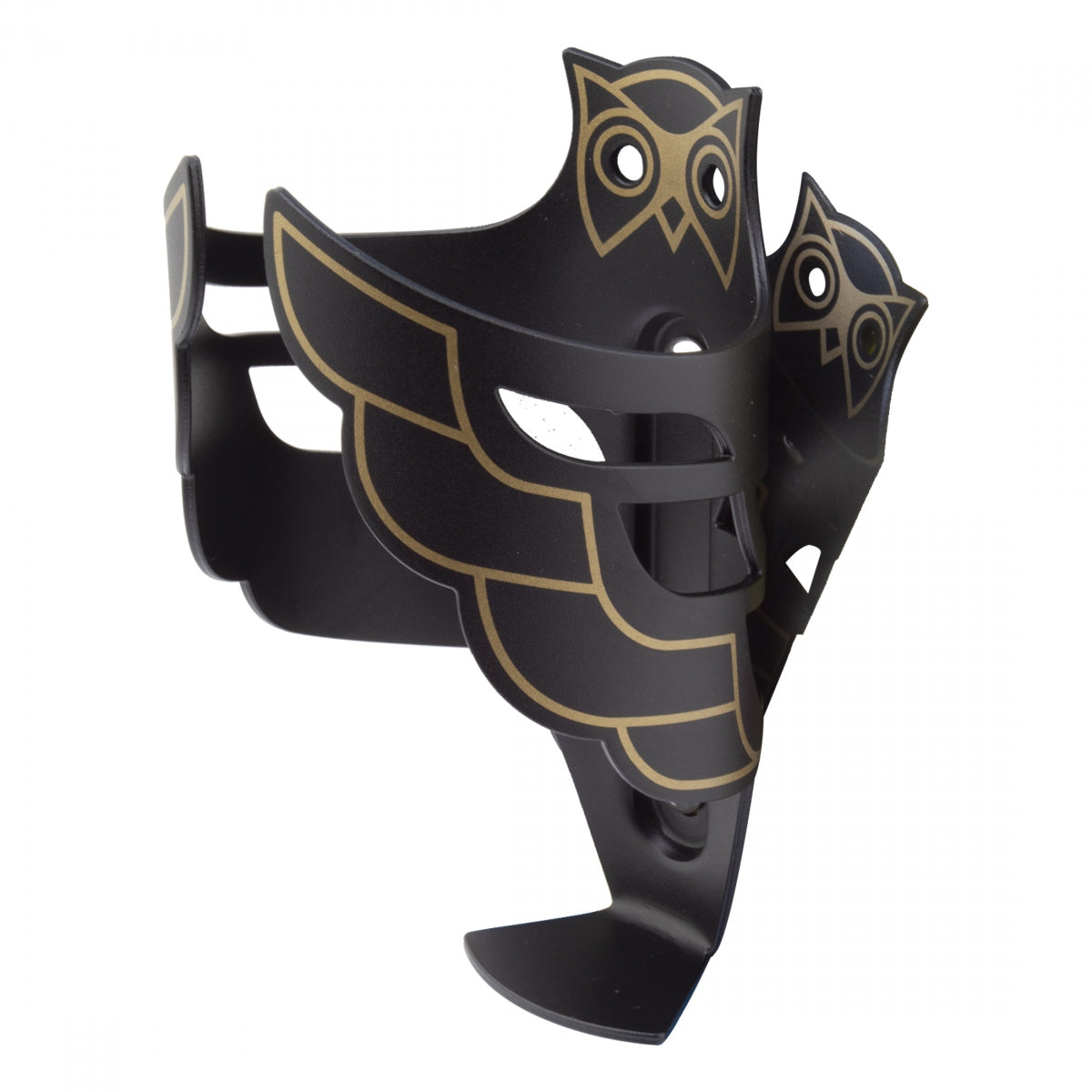 PORTLAND DESIGN WORKS BOTTLE CAGE PDW OWL-CAGE ALY BK/GD - PORTLAND DESIGN WORKS