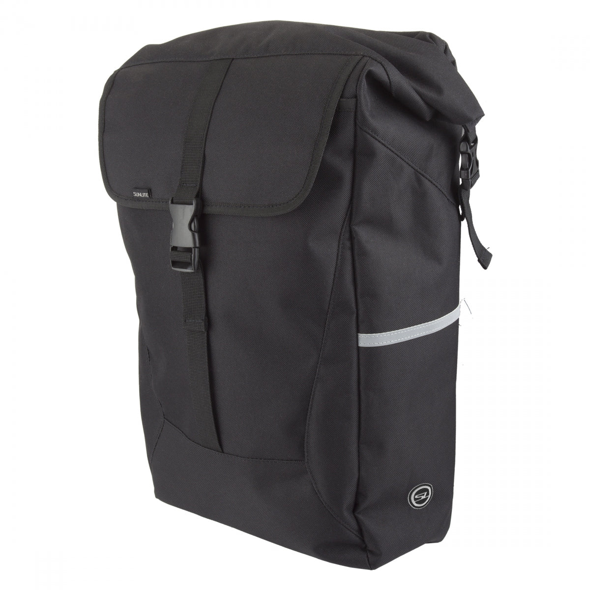 SUNLITE BAG SUNLT PANNIER TRAVELER MED EA BK (G) - SUNLITE