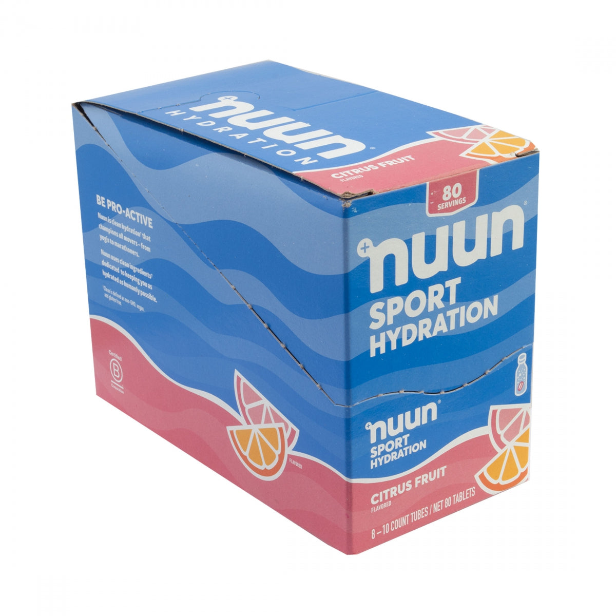 NUUN FOOD NUUN ELECTROLYTE ACTIVE CITRUS FRUIT BXof8 - NUUN