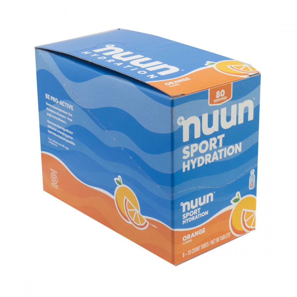 NUUN FOOD NUUN ELECTROLYTE ACTIVE ORANGE BXof8 - NUUN