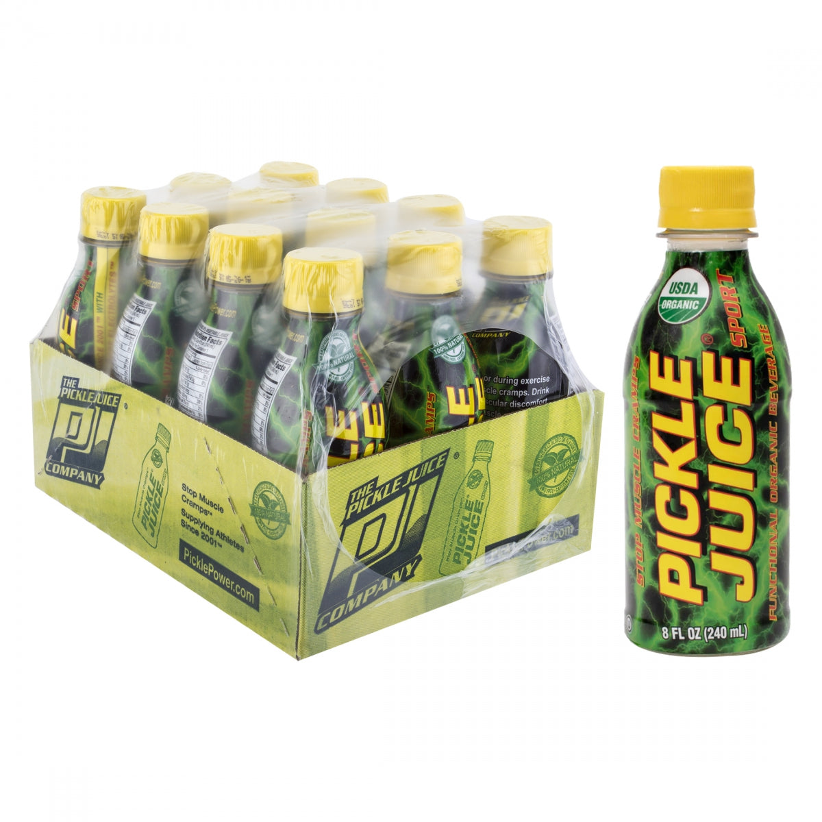 PICKLE JUICE COMPANY FOOD PICKLE JUICE 8oz BXof12 - PICKLE JUICE COMPANY