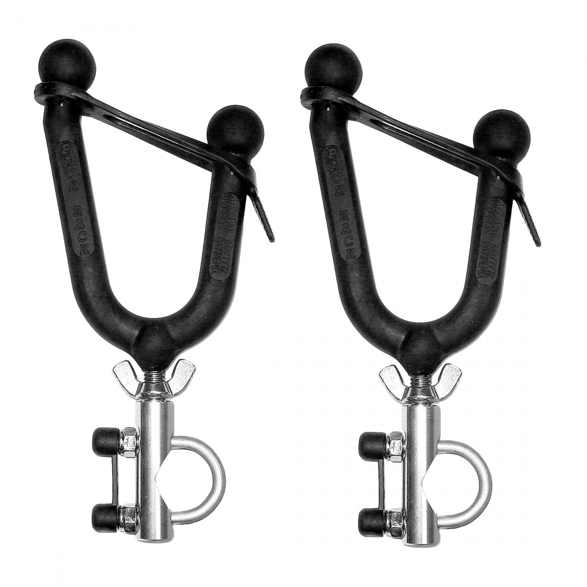 ALL RITE PRODUCTS SPORTSMAN ALL RITE PACK RACK SGL GUN/BOW HOLDER BK - ALL RITE PRODUCTS