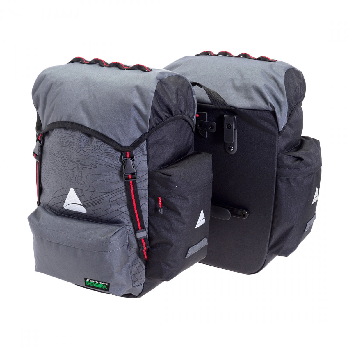 AXIOM BAG AXIOM PANNIER SEYMOUR O-WEAVE P55+ GY/BK - AXIOM