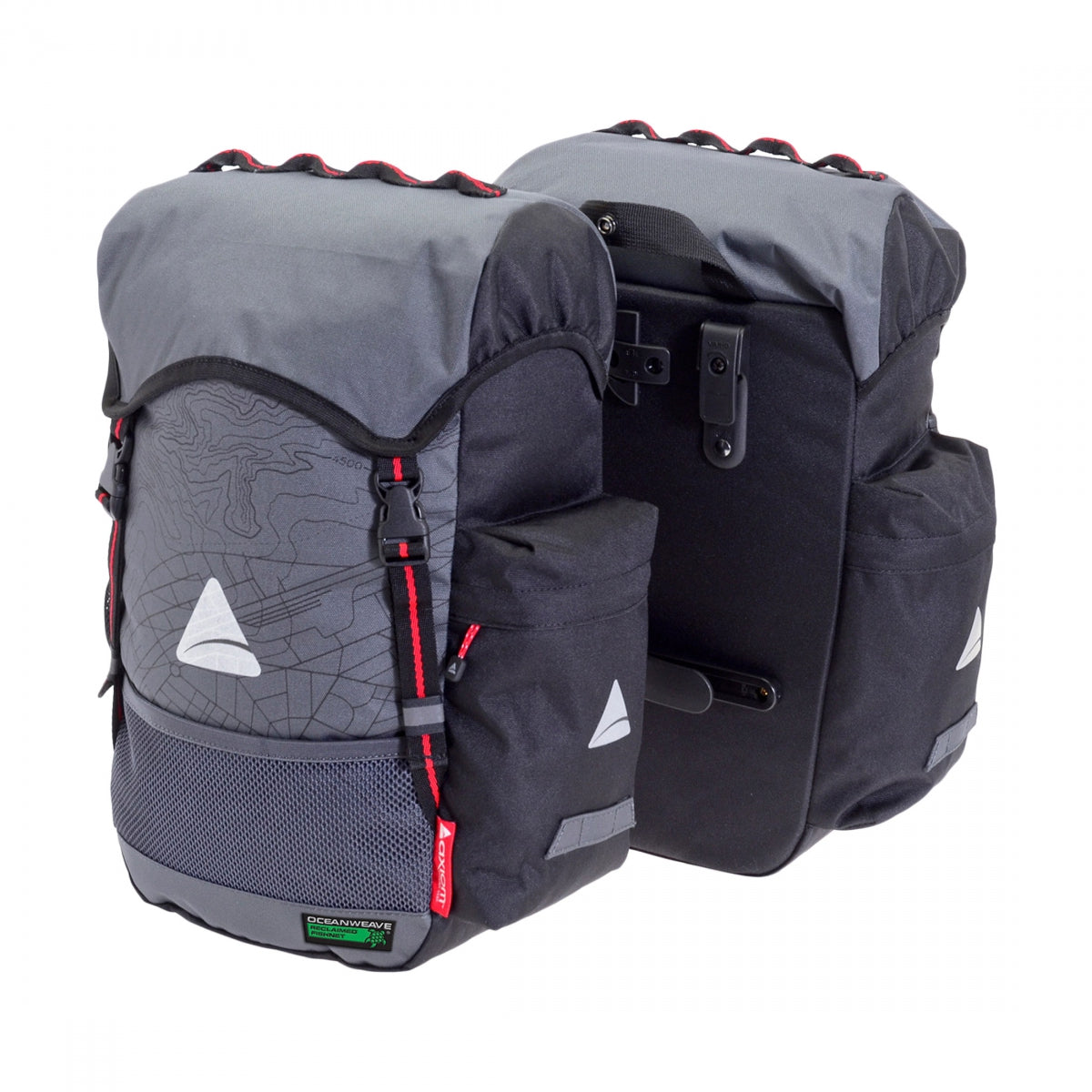 AXIOM BAG AXIOM PANNIER SEYMOUR O-WEAVE P35+ GY/BK - AXIOM