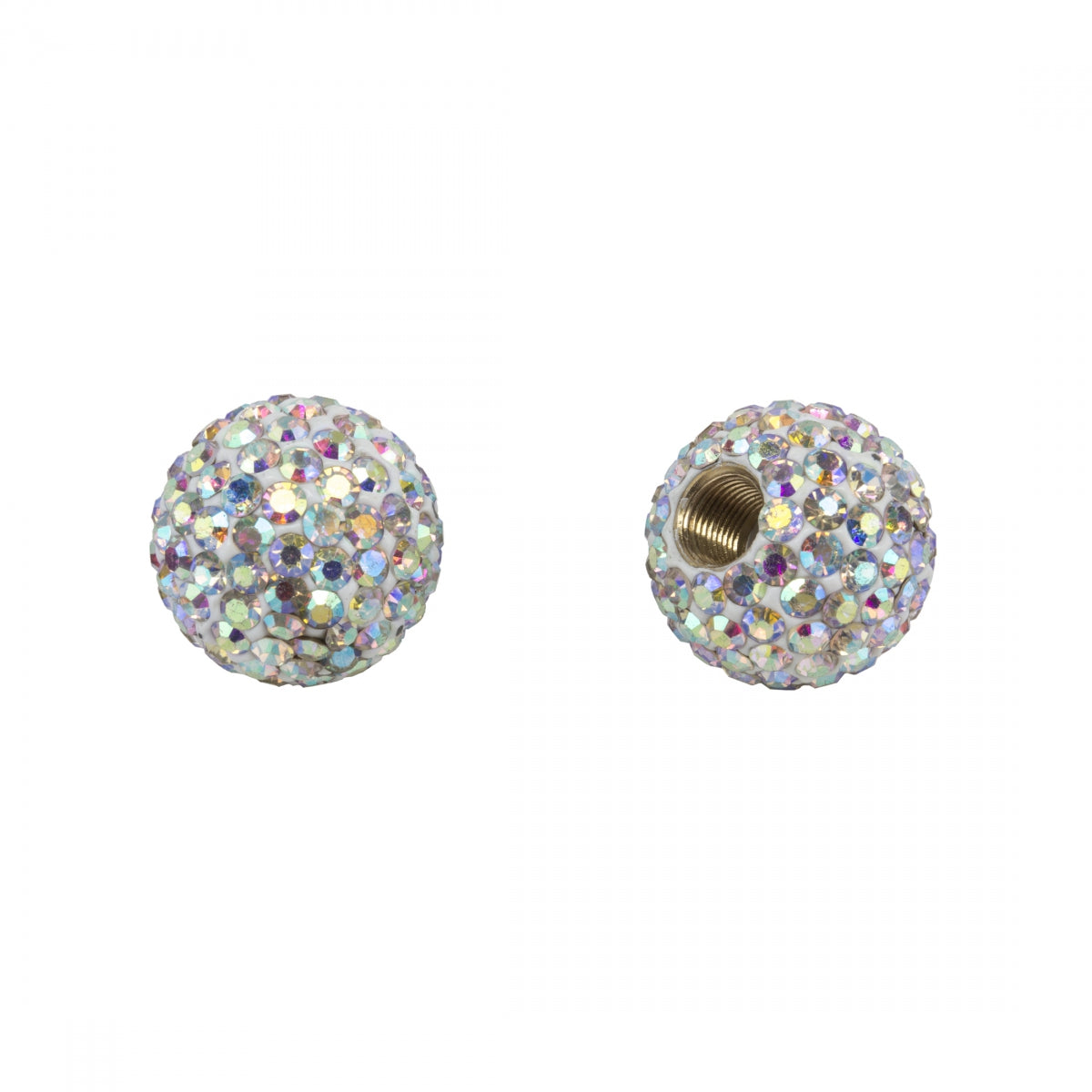 CRUISER CANDY VALVE CAPS C-CANDY BLING CRYSTAL AURORABOREALIS - CRUISER CANDY