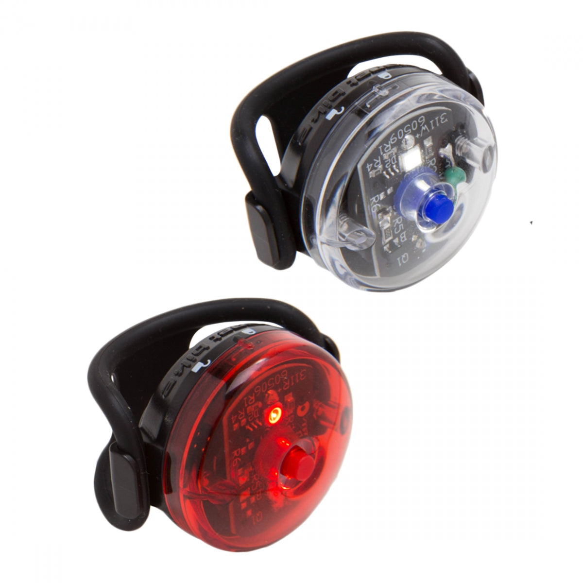 PLANET BIKE LIGHT PB COMBO BUTTON BLINKY SAFETY F&R - PLANET BIKE