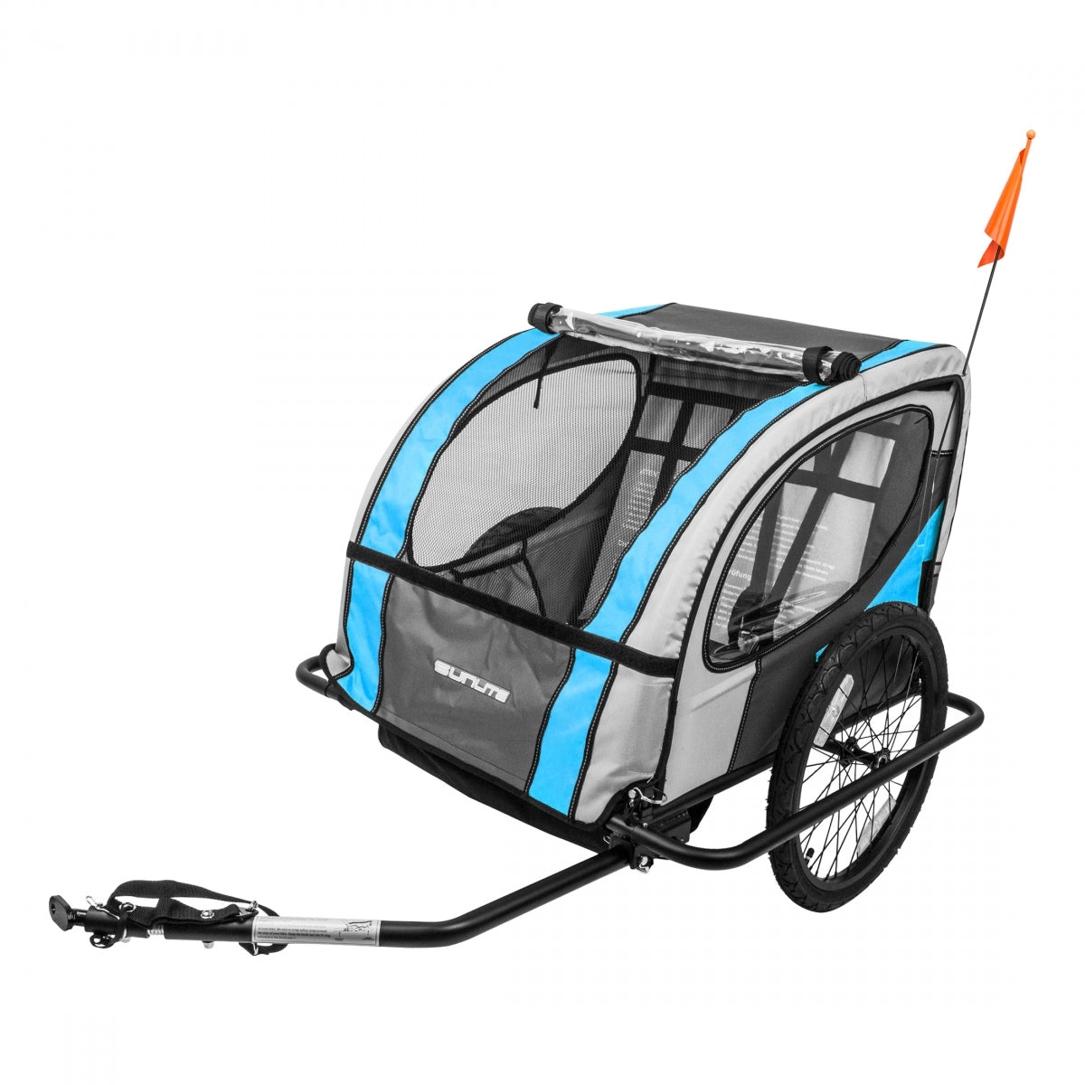 SUNLITE TRAILER SUNLT ALY 20in BK-FRAME&WHLS BU/GY - SUNLITE