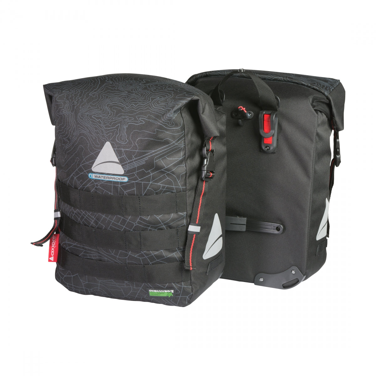 AXIOM BAG AXIOM PANNIER WP MONSOON O-WEAVE 45+ BK - AXIOM