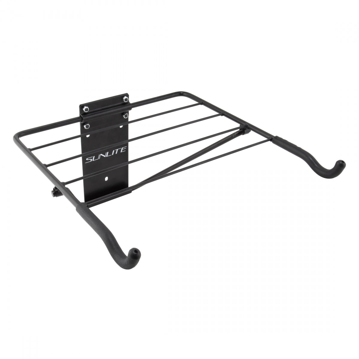 SUNLITE STORAGE RACK SUNLT SINGLE FOLDING w/SHELF BK - SUNLITE