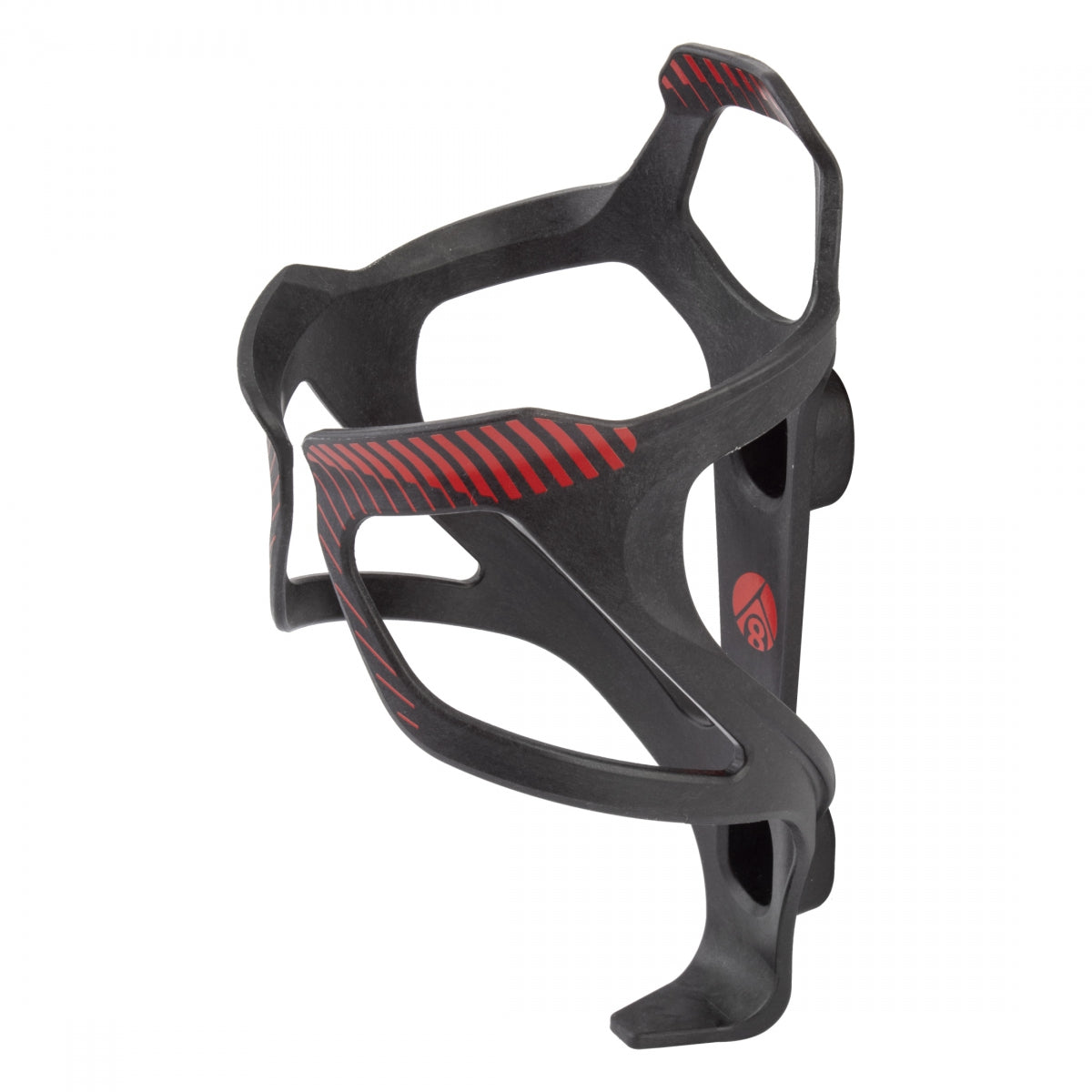 ORIGIN8 BOTTLE CAGE OR8 CARBON COMPOSITE KLUTCH BK/RD - ORIGIN8